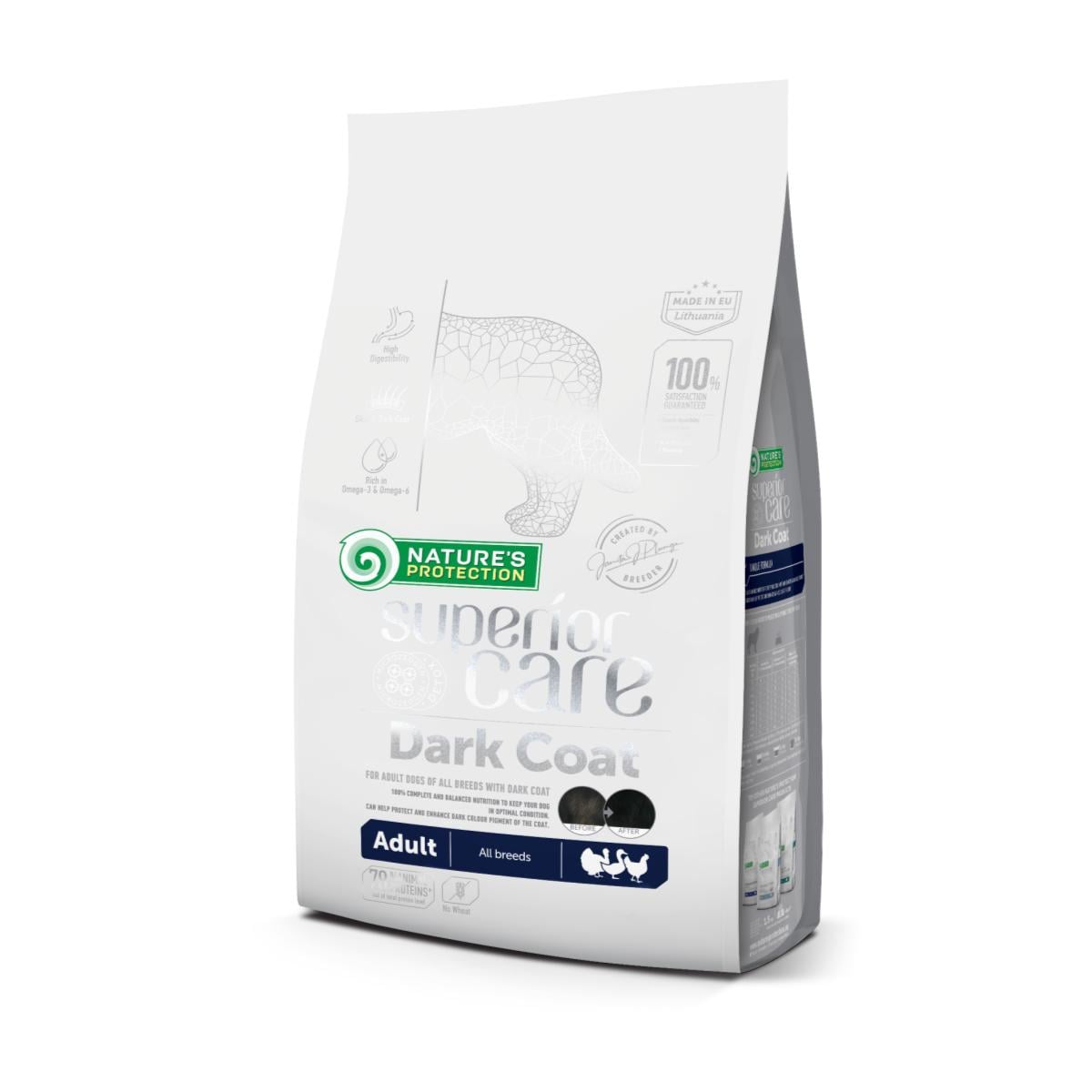 Superior Care Dark Coat Poultry - Perro Adulto Oscuro