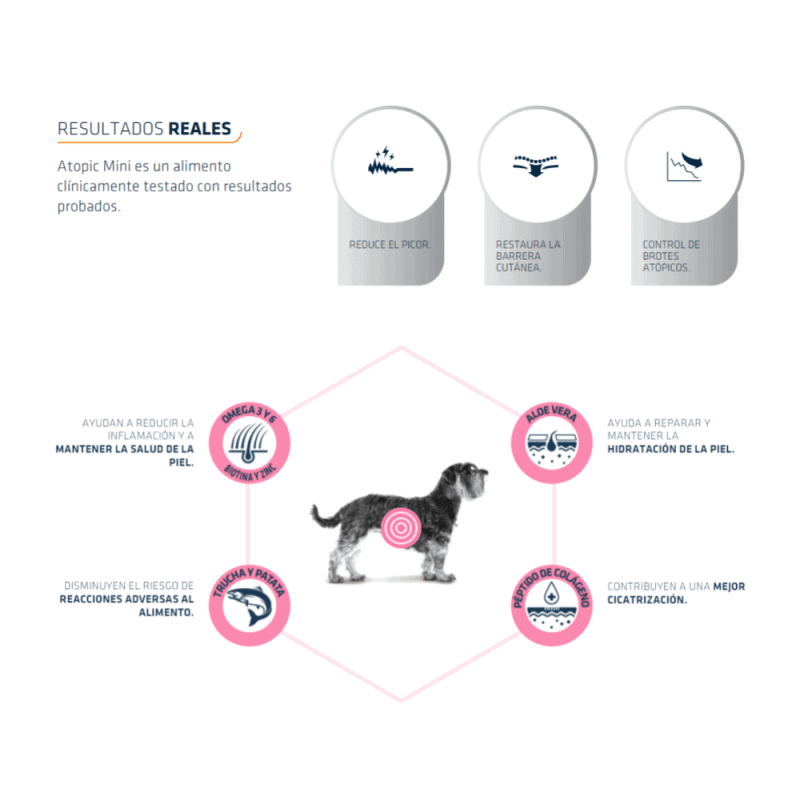 Advance Mini Atopic Veterinary Diets Con Trucha Pienso Para Perros