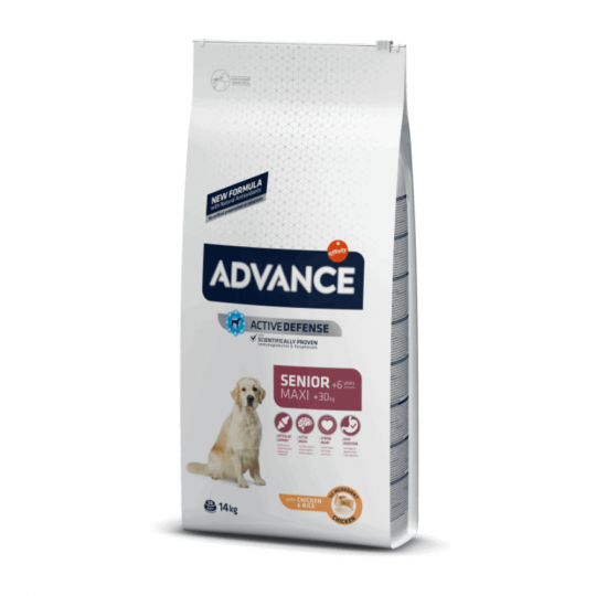 ADVANCE Senior Maxi Perros mayores razas grandes