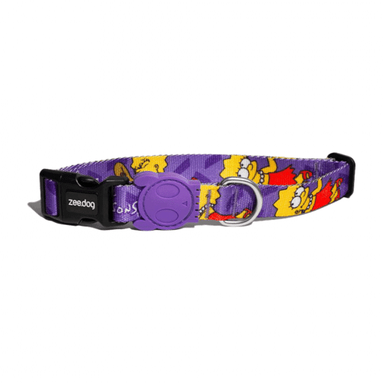 Zeedog collar lisa simpson