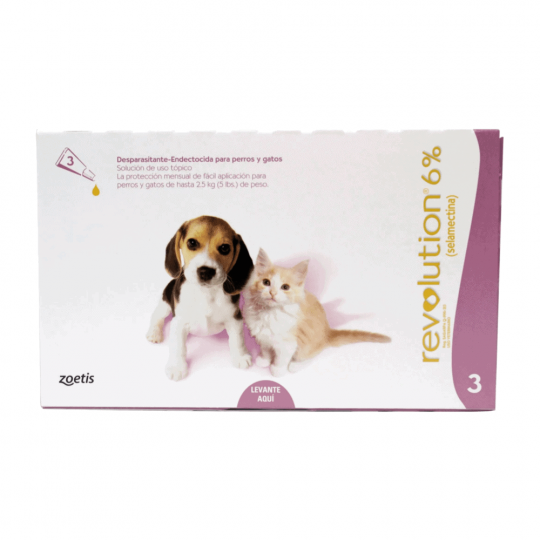 Revolution Antipulgas perros y gatos 2.5kg